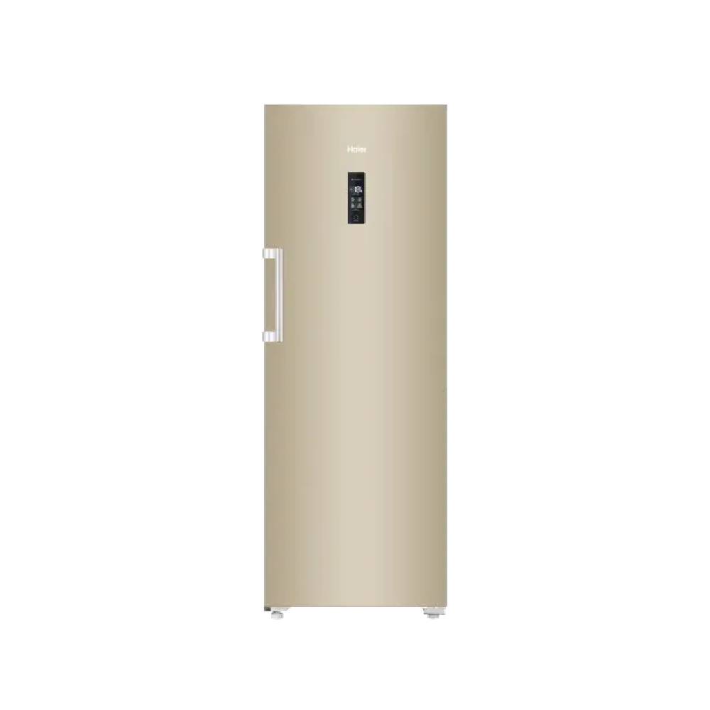 Haier Upright Freezer No Frost 5 Drawers Digital Champagne HF250EG. Haier Upright Freezer No Frost 5 Drawers Digital Champagne HF250EG.